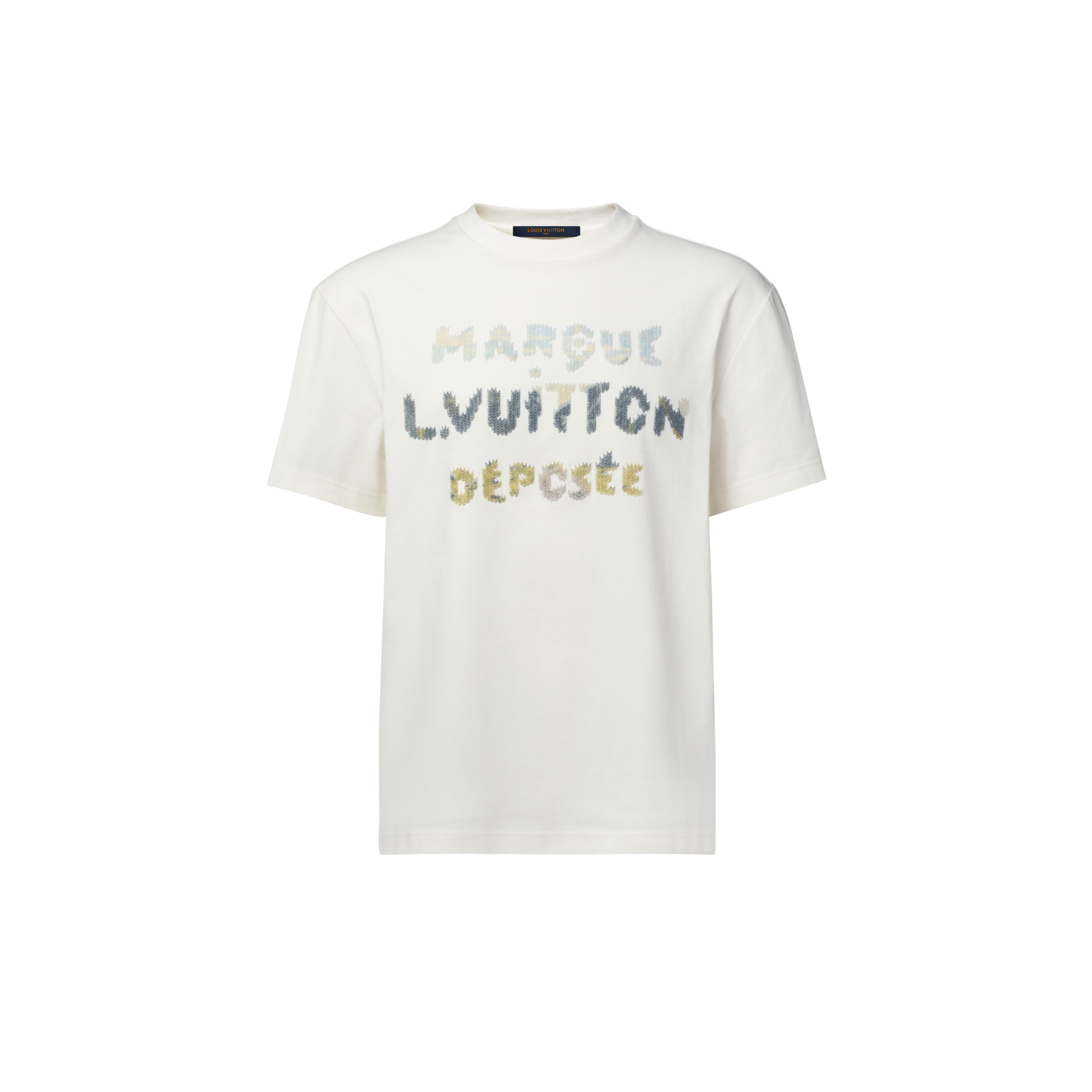 Embroidered Signature T-Shirt - Ready-to-Wear 1AKM44 | LOUIS VUITTON